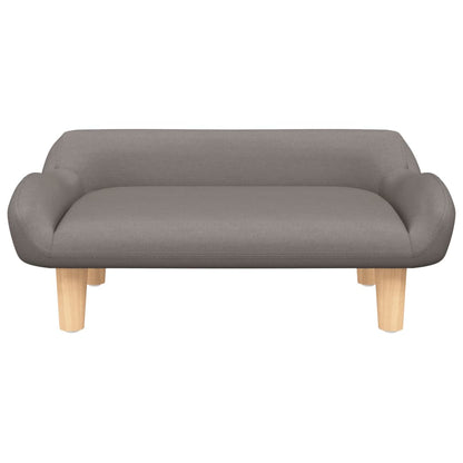 Kindersofa 70x40x24 cm Stoff - Yekta