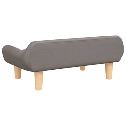 Kindersofa 70x40x24 cm Stoff - Yekta