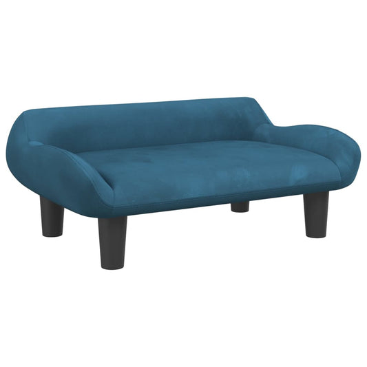 Kindersofa 70x40x24 cm Samt - Yekta