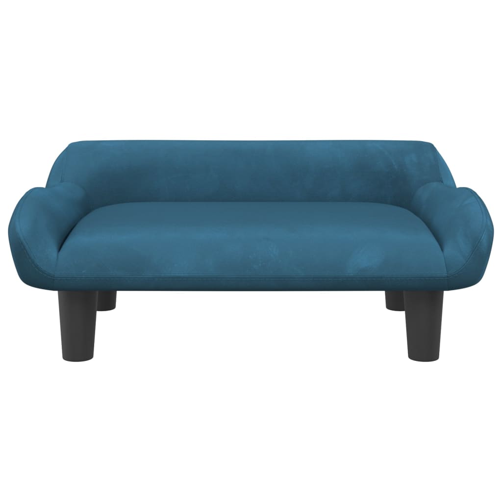 Kindersofa 70x40x24 cm Samt - Yekta