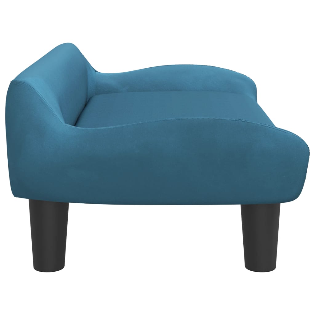 Kindersofa 70x40x24 cm Samt - Yekta