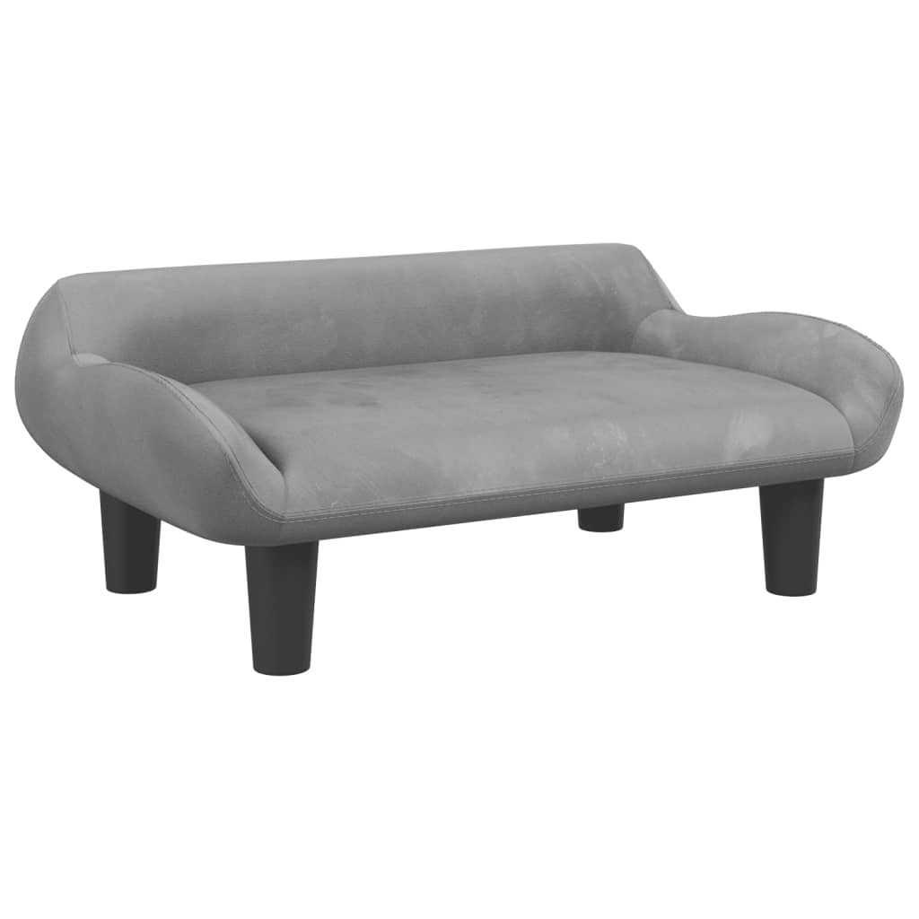 Kindersofa 70x40x24 cm Samt - Yekta