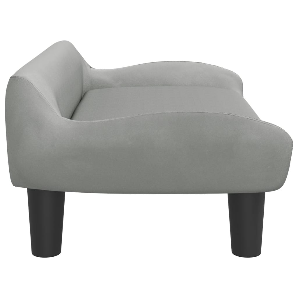 Kindersofa 70x40x24 cm Samt - Yekta