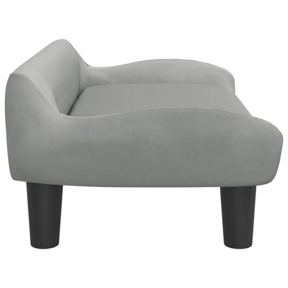 Kindersofa 70x40x24 cm Samt - Yekta