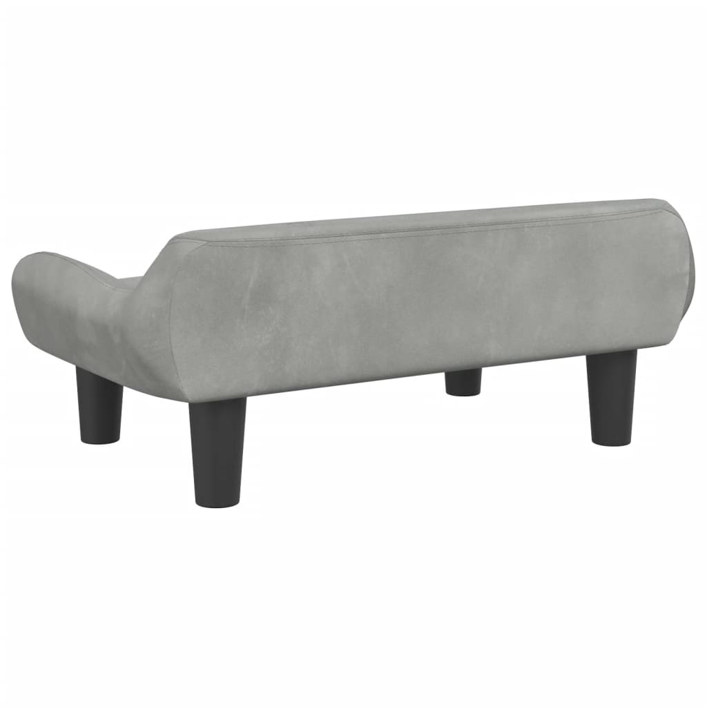 Kindersofa 70x40x24 cm Samt - Yekta