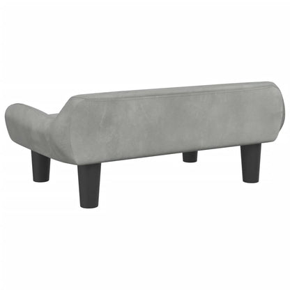 Kindersofa 70x40x24 cm Samt - Yekta