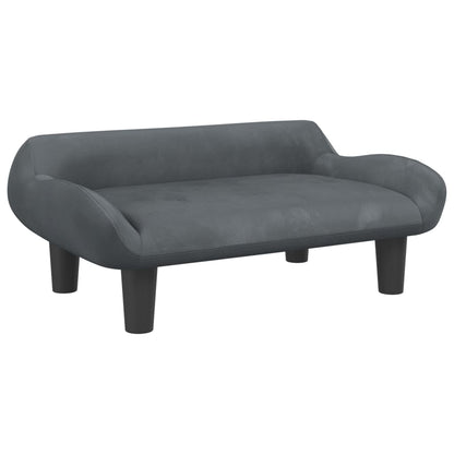 Kindersofa 70x40x24 cm Samt - Yekta