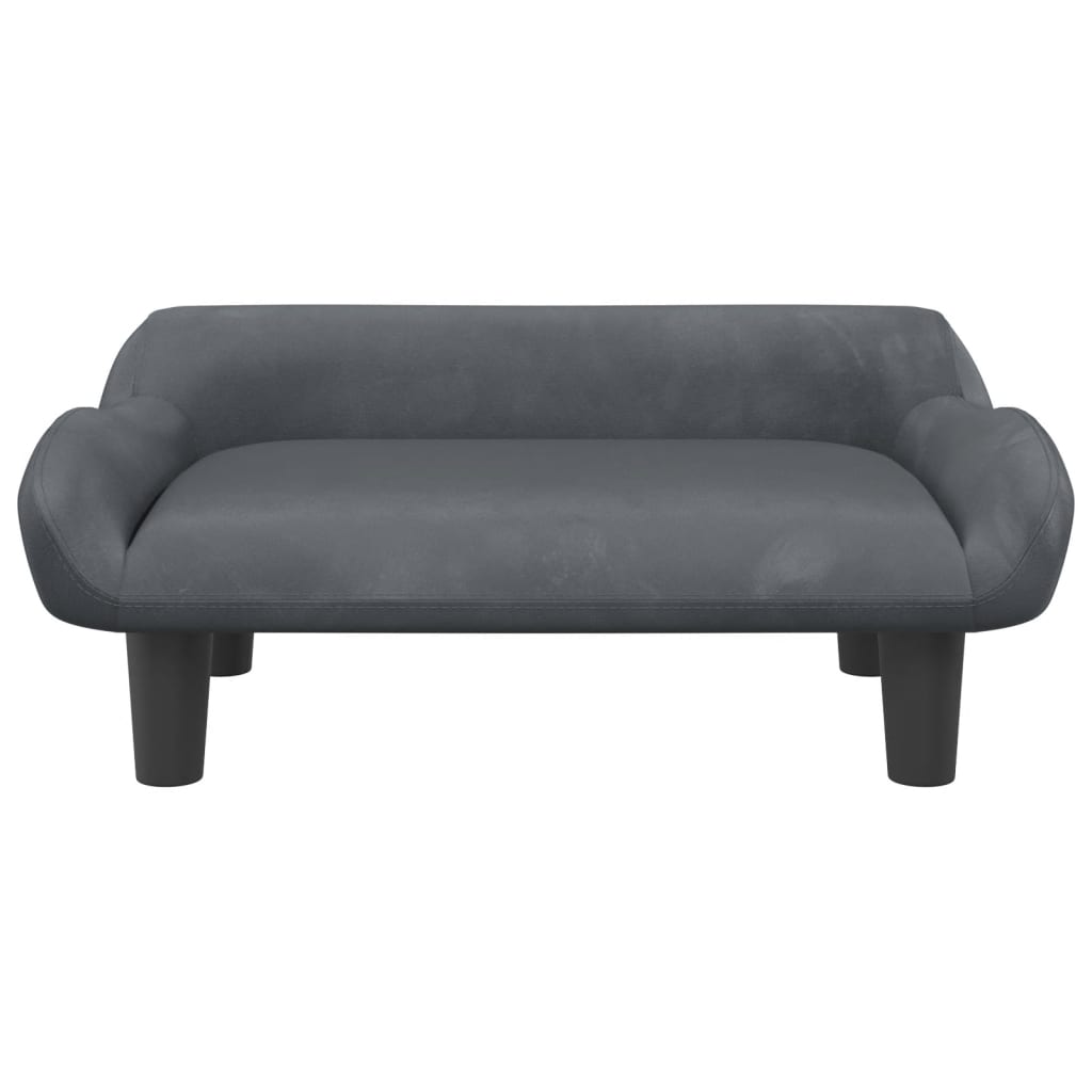 Kindersofa 70x40x24 cm Samt - Yekta