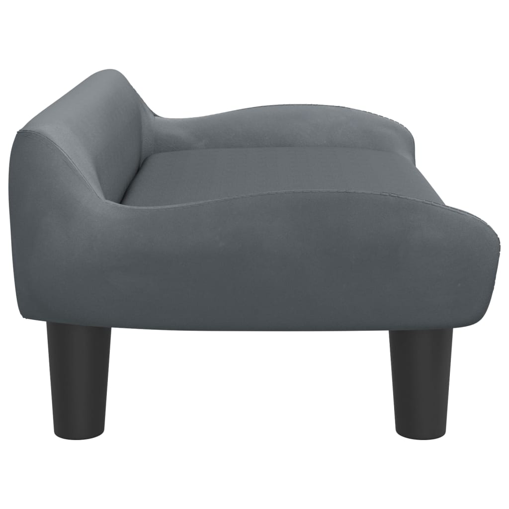 Kindersofa 70x40x24 cm Samt - Yekta