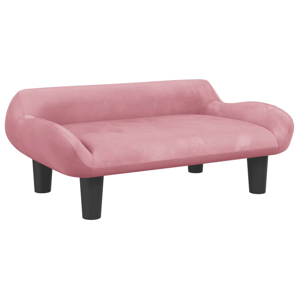 Kindersofa 70x40x24 cm Samt - Yekta