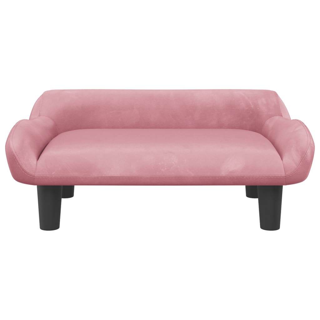 Kindersofa 70x40x24 cm Samt - Yekta