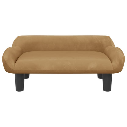 Kindersofa 70x40x24 cm Samt - Yekta