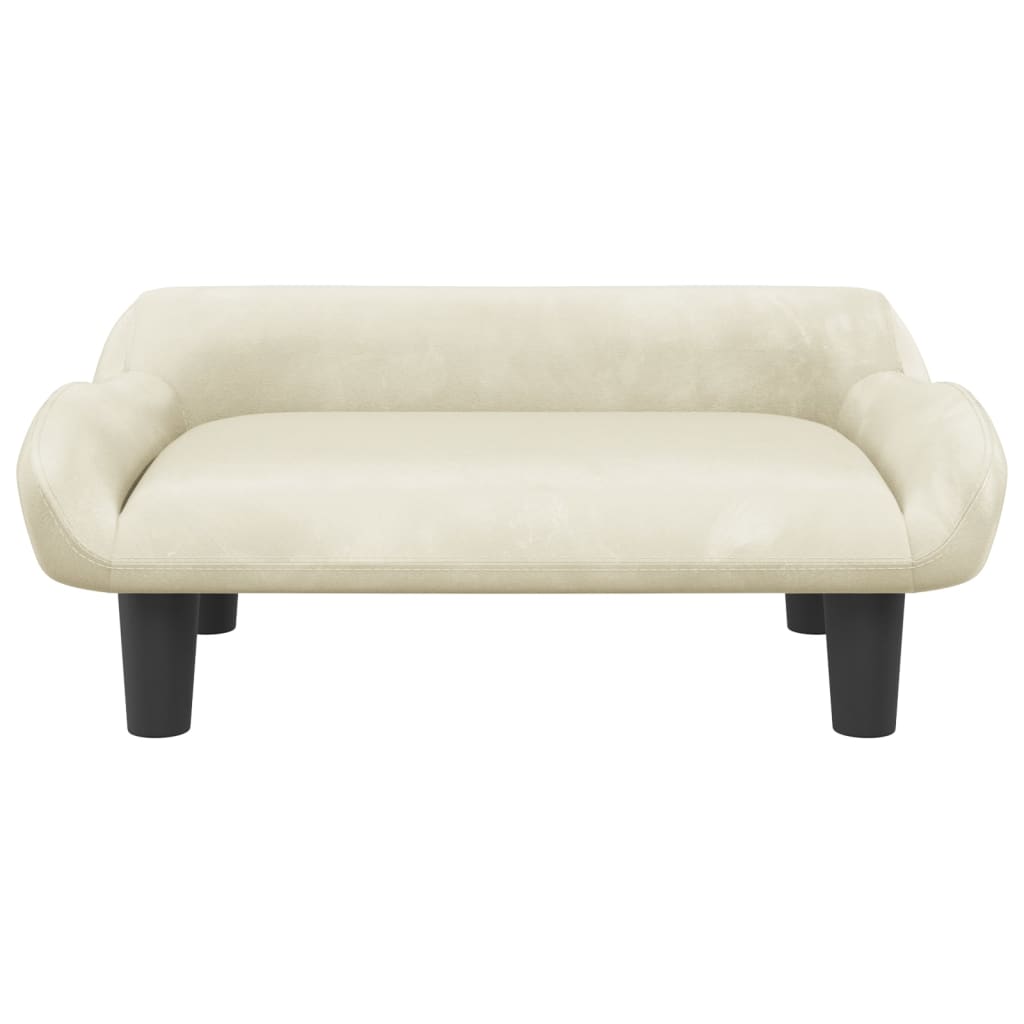 Kindersofa 70x40x24 cm Samt - Yekta