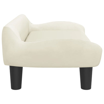 Kindersofa 70x40x24 cm Samt - Yekta