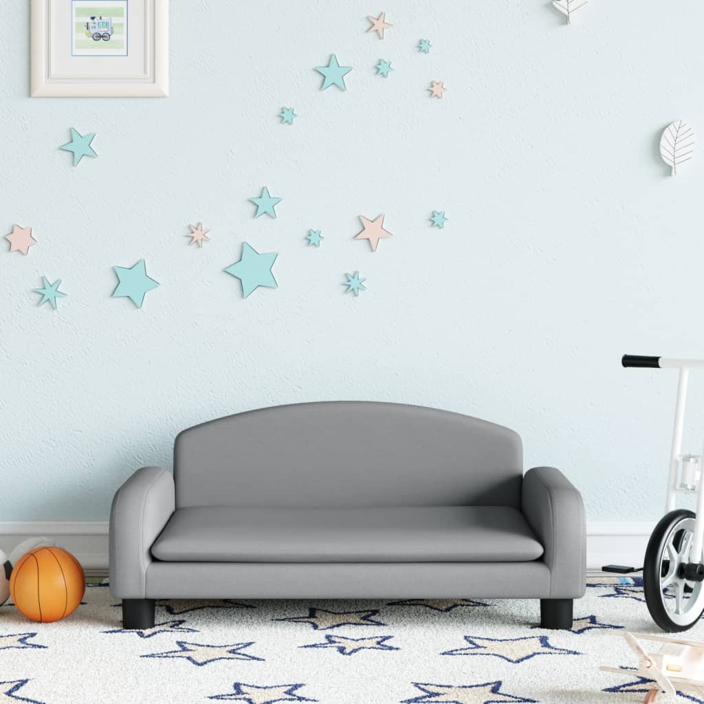 Kindersofa Stoff in verschiedenen Größen und Farben - Yekta