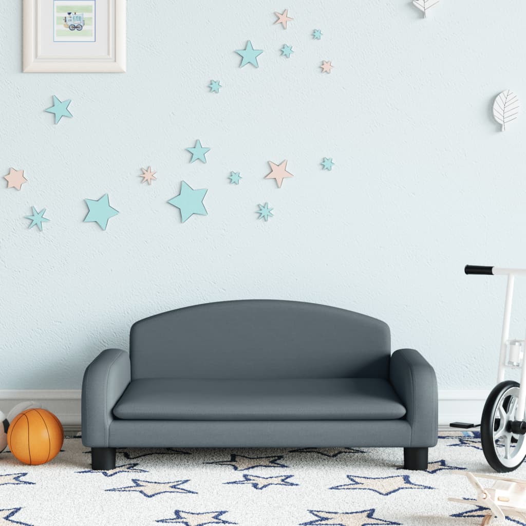 Kindersofa Stoff in verschiedenen Größen und Farben - Yekta