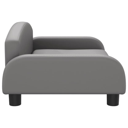 Kindersofa Kunstleder 50x40x30 cm und 70x45x30 cm in verschiedenen Farben - Yekta