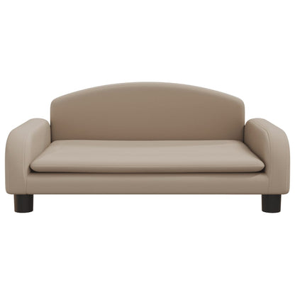 Kindersofa Kunstleder 50x40x30 cm und 70x45x30 cm in verschiedenen Farben - Yekta