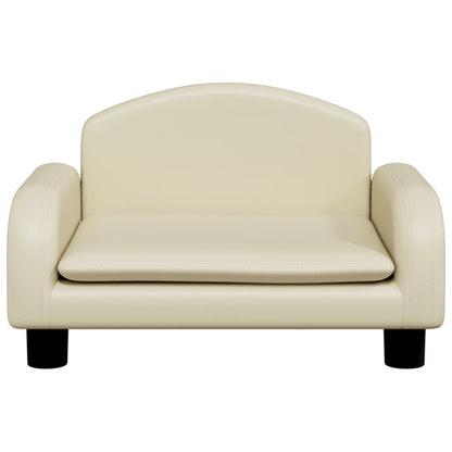 Kindersofa Kunstleder 50x40x30 cm und 70x45x30 cm in verschiedenen Farben - Yekta
