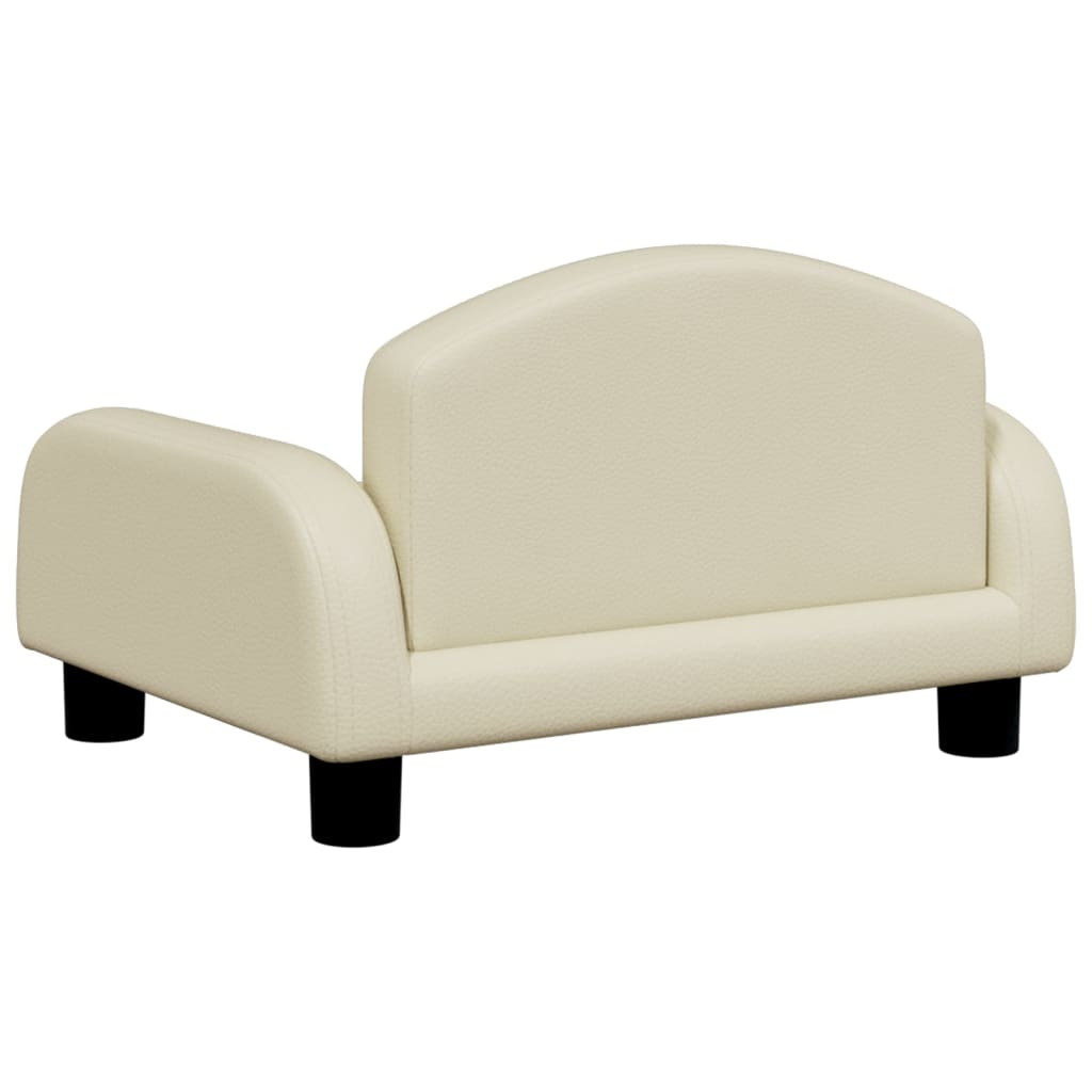 Kindersofa Kunstleder 50x40x30 cm und 70x45x30 cm in verschiedenen Farben - Yekta