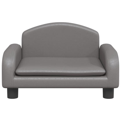 Kindersofa Kunstleder 50x40x30 cm und 70x45x30 cm in verschiedenen Farben - Yekta