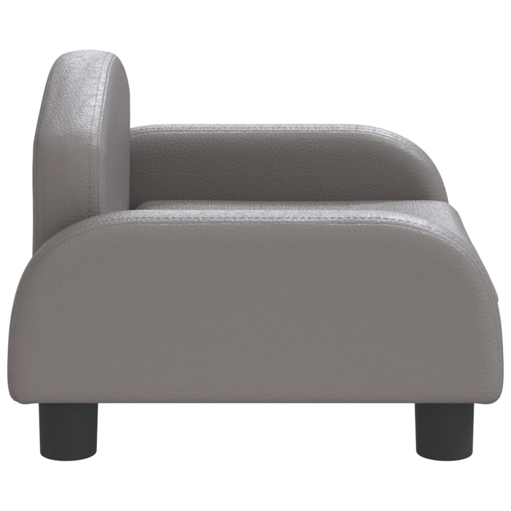 Kindersofa Kunstleder 50x40x30 cm und 70x45x30 cm in verschiedenen Farben - Yekta