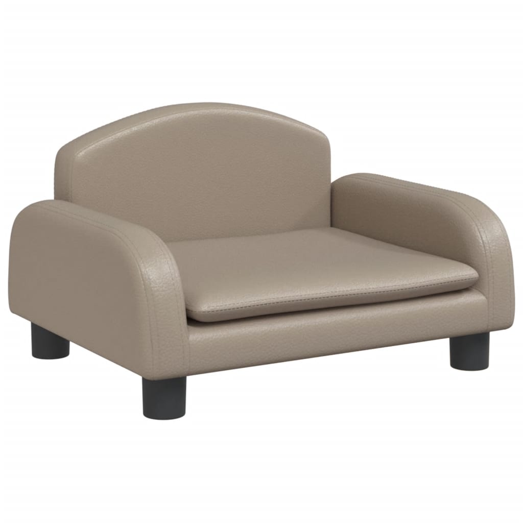 Kindersofa Kunstleder 50x40x30 cm und 70x45x30 cm in verschiedenen Farben - Yekta