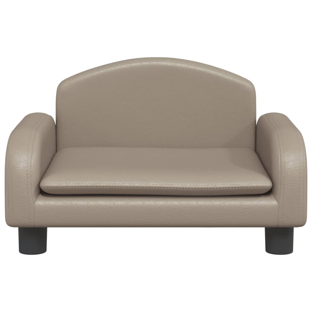 Kindersofa Kunstleder 50x40x30 cm und 70x45x30 cm in verschiedenen Farben - Yekta