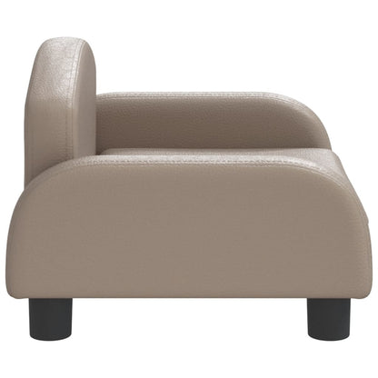 Kindersofa Kunstleder 50x40x30 cm und 70x45x30 cm in verschiedenen Farben - Yekta