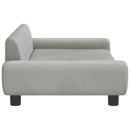 Kindersofa Samt 100x54x33 cm und 70x45x33 cm - Verschiedene Farben verfügbar - Yekta