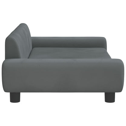 Kindersofa Samt 100x54x33 cm und 70x45x33 cm - Verschiedene Farben verfügbar - Yekta