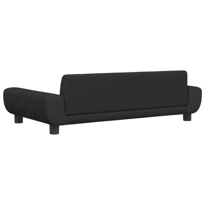 Kindersofa Samt 100x54x33 cm und 70x45x33 cm - Verschiedene Farben verfügbar - Yekta