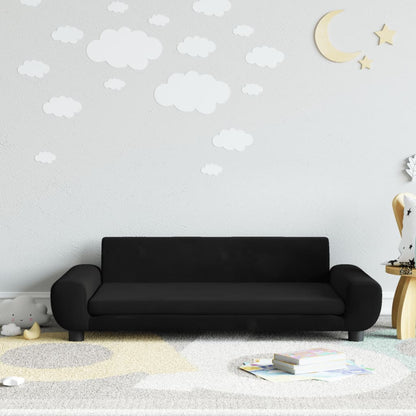 Kindersofa Samt 100x54x33 cm und 70x45x33 cm - Verschiedene Farben verfügbar - Yekta