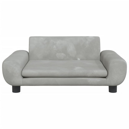 Kindersofa Samt 100x54x33 cm und 70x45x33 cm - Verschiedene Farben verfügbar - Yekta