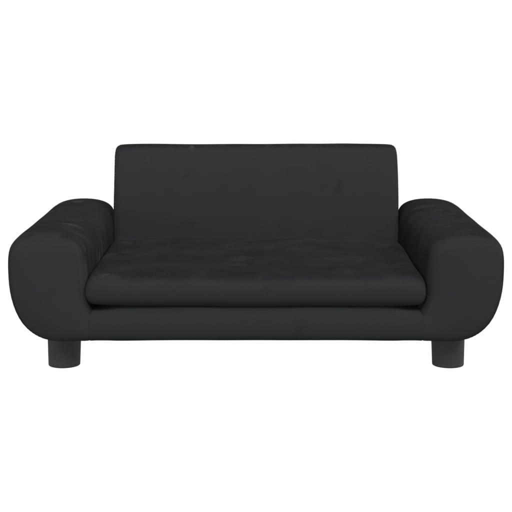 Kindersofa Samt 100x54x33 cm und 70x45x33 cm - Verschiedene Farben verfügbar - Yekta