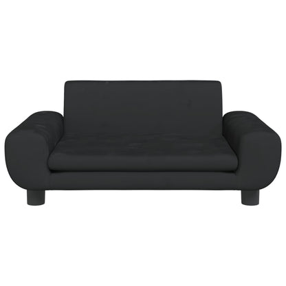 Kindersofa Samt 100x54x33 cm und 70x45x33 cm - Verschiedene Farben verfügbar - Yekta