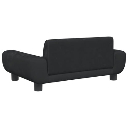 Kindersofa Samt 100x54x33 cm und 70x45x33 cm - Verschiedene Farben verfügbar - Yekta