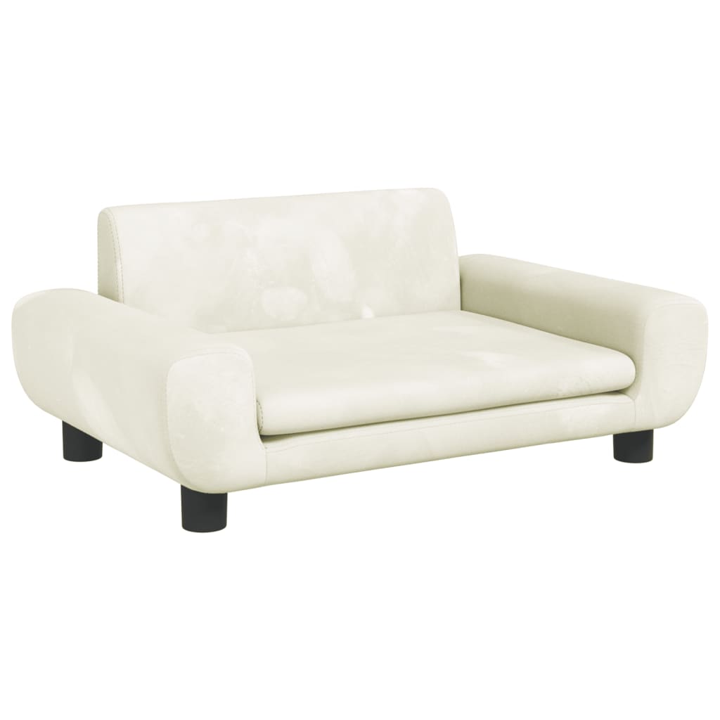 Kindersofa Samt 100x54x33 cm und 70x45x33 cm - Verschiedene Farben verfügbar - Yekta