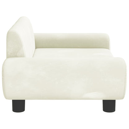 Kindersofa Samt 100x54x33 cm und 70x45x33 cm - Verschiedene Farben verfügbar - Yekta
