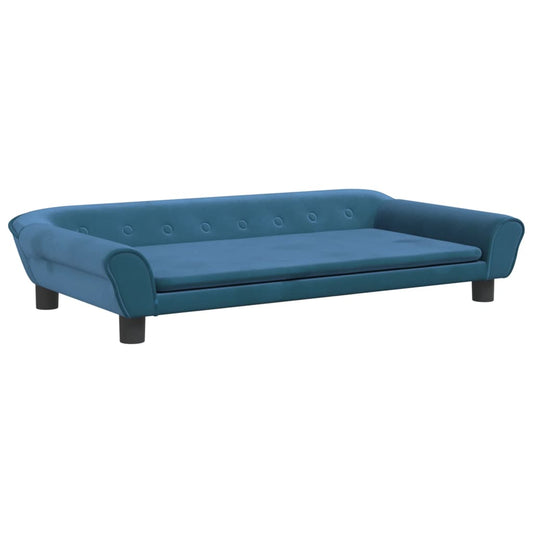 Kindersofa Samt 100x50x26 cm und 70x45x26 cm in verschiedenen Farben - Yekta