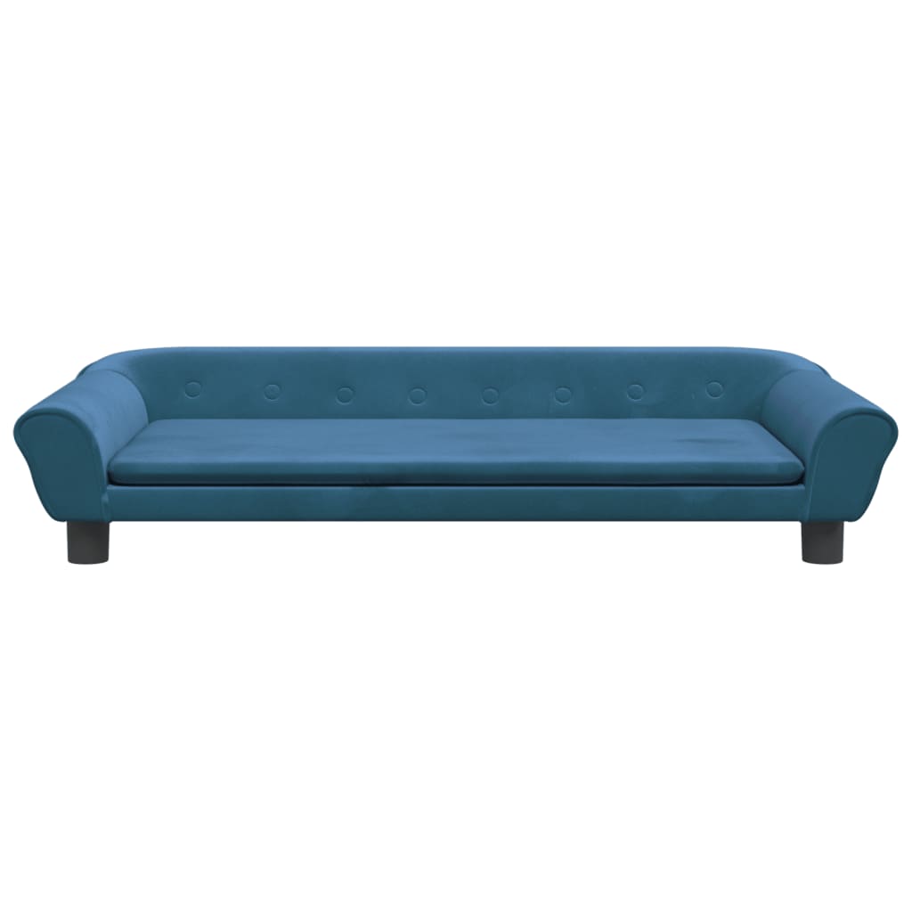 Kindersofa Samt 100x50x26 cm und 70x45x26 cm in verschiedenen Farben - Yekta