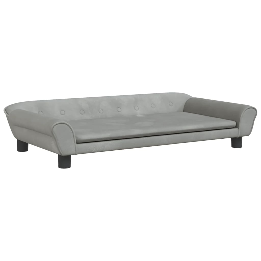Kindersofa Samt 100x50x26 cm und 70x45x26 cm in verschiedenen Farben - Yekta