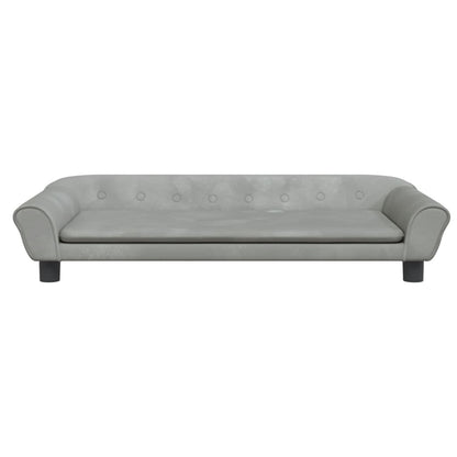 Kindersofa Samt 100x50x26 cm und 70x45x26 cm in verschiedenen Farben - Yekta