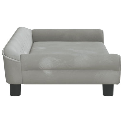 Kindersofa Samt 100x50x26 cm und 70x45x26 cm in verschiedenen Farben - Yekta