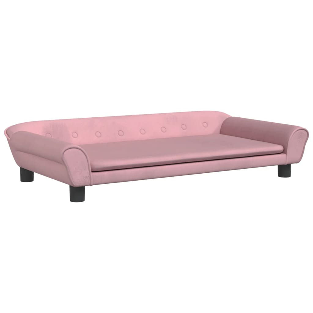 Kindersofa Samt 100x50x26 cm und 70x45x26 cm in verschiedenen Farben - Yekta