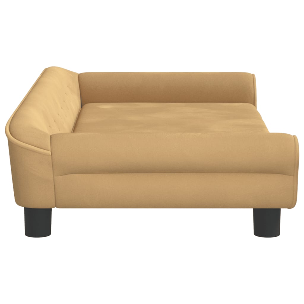 Kindersofa Samt 100x50x26 cm und 70x45x26 cm in verschiedenen Farben - Yekta