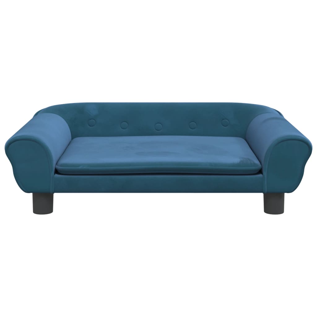 Kindersofa Samt 100x50x26 cm und 70x45x26 cm in verschiedenen Farben - Yekta