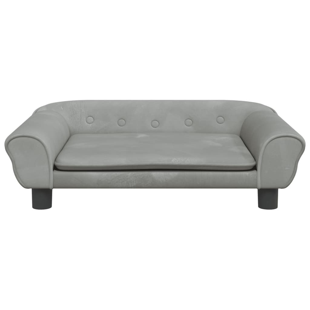 Kindersofa Samt 100x50x26 cm und 70x45x26 cm in verschiedenen Farben - Yekta