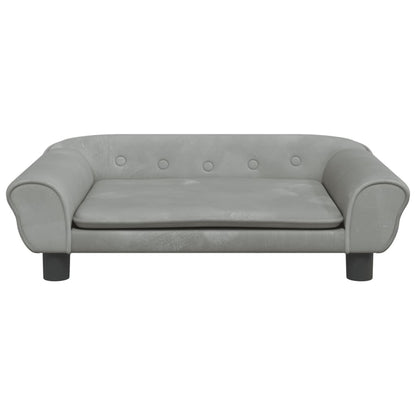 Kindersofa Samt 100x50x26 cm und 70x45x26 cm in verschiedenen Farben - Yekta