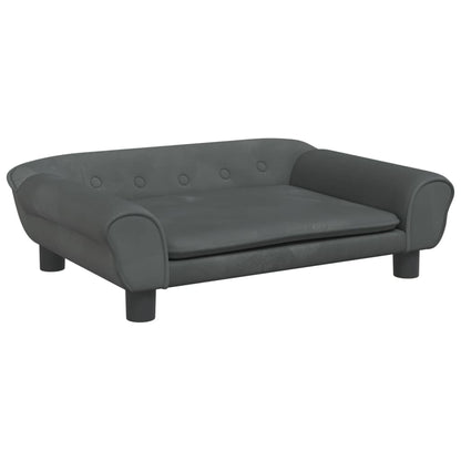 Kindersofa Samt 100x50x26 cm und 70x45x26 cm in verschiedenen Farben - Yekta